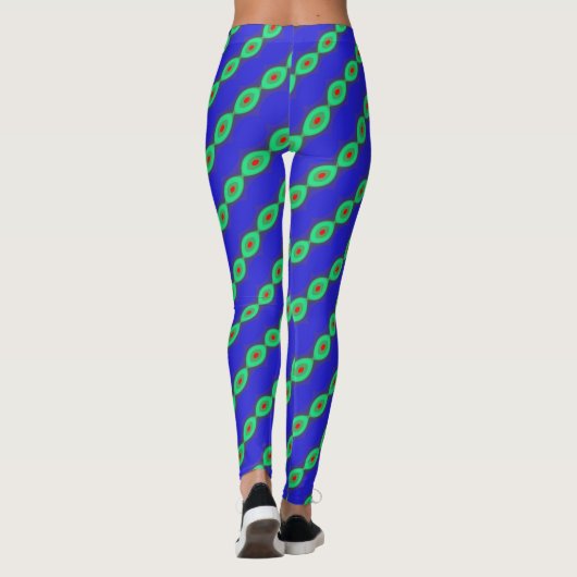Perlmuster Leggings (Rückseite)