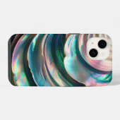 Perlmutt-Abalone iPhone Hülle (Rückseite (Horizontal))