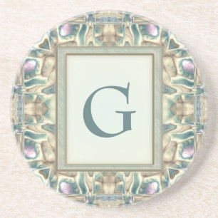 Perlmutt Getränkeuntersetzer