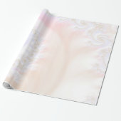 Perlmutt-luxuriöse Fraktal-Spirale Geschenkpapier (Ungerollt)