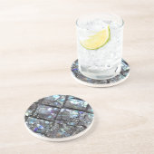 Perlmutt-Untersetzer Getränkeuntersetzer (Seite)