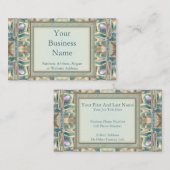 Perlmutt Visitenkarte (Vorne/Hinten)