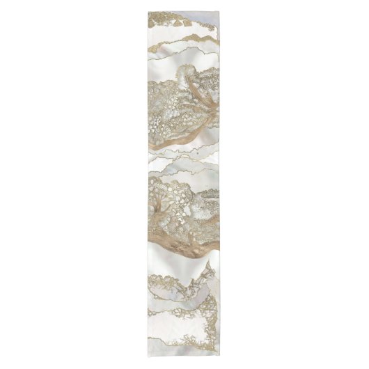 Perlmuttbaum Kurzer Tischläufer (Vorderseite)