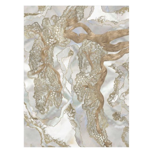 Perlmuttbaum Tischdecke (Vorderseite)