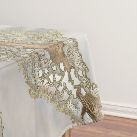 Perlmuttbaum Tischdecke (Beispiel)