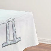 Perlmuttdekor-Zwillings-Tierkreis-Symbol Tischdecke (Beispiel)