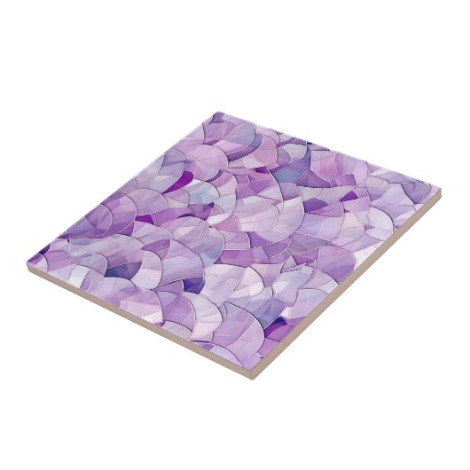 Perlmutter lila fliese (Seite)