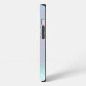 Perlmutter-Widder-Sternzeichen-Dekor iPhone Hülle (Linke Seite)