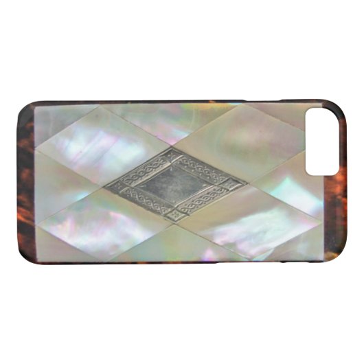 Perlmuttiphone Case-Mate iPhone Hülle (Rückseite (Horizontal))