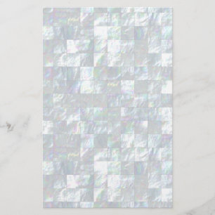 Perlmuttmosaik Briefpapier