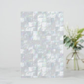 Perlmuttmosaik Briefpapier (Stehend Vorderseite)
