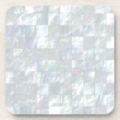 Perlmuttmosaik Getränkeuntersetzer (Vorderseite)