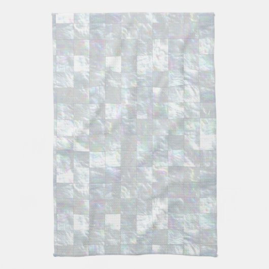 Perlmuttmosaik Handtuch (Vertikal)