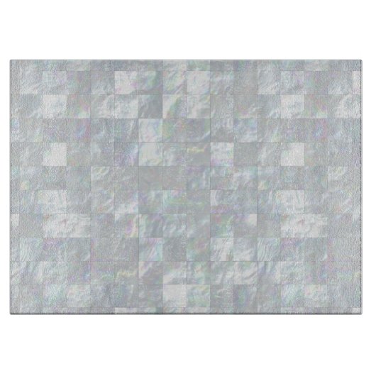 Perlmuttmosaik Schneidebrett (Vorderseite)