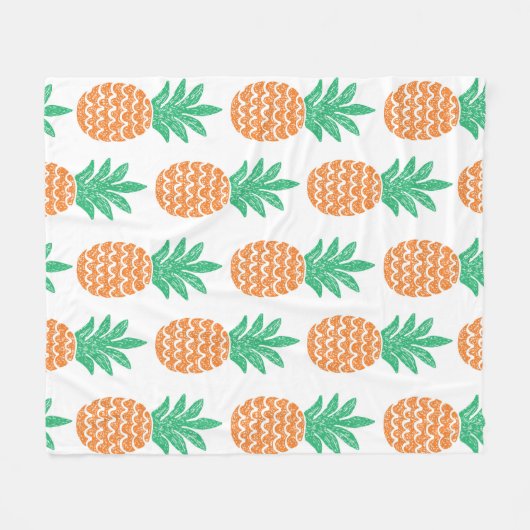 Perlmuttmuster Fleecedecke (Vorderseite (Horizontal))