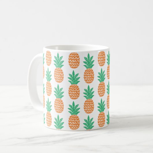 Perlmuttmuster Kaffeetasse (Vorderseite Links)