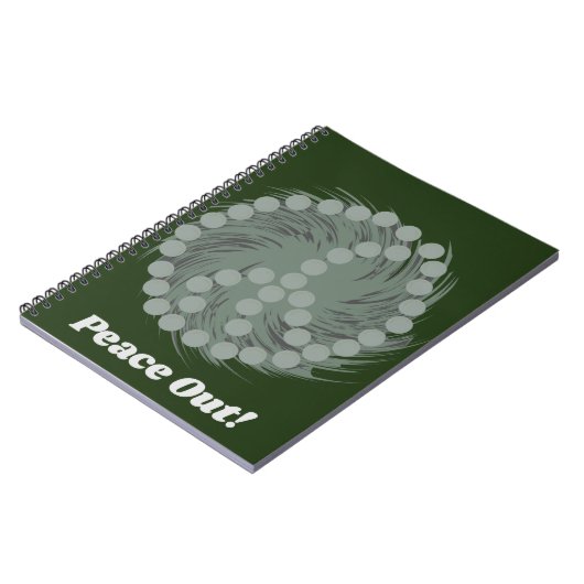 Perlmuttmuster Pflanzenbauweise Liebe Notizblock (Linke Seite)