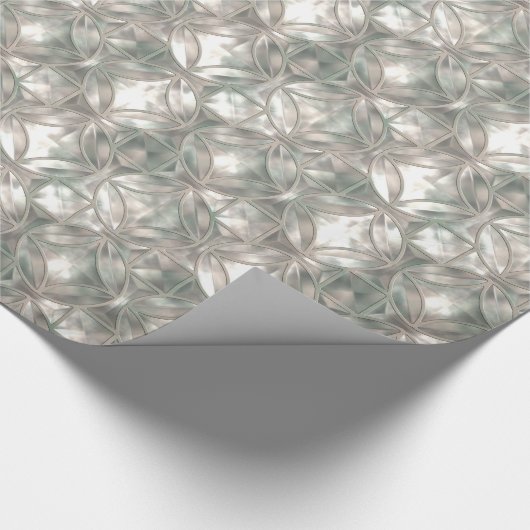 Perlmuttnachahmung Geschenkpapier (Ecke)