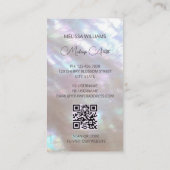 Perlmuttpony Visitenkarte (Rückseite)