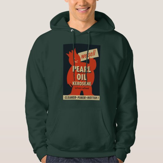 Perlöl Kerosin Hoodie (Vorderseite)