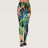 Perlpalme, nahtlos tropisch leggings (Rückseite)