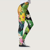 Perlpalme, nahtlos tropisch leggings (Rechts)
