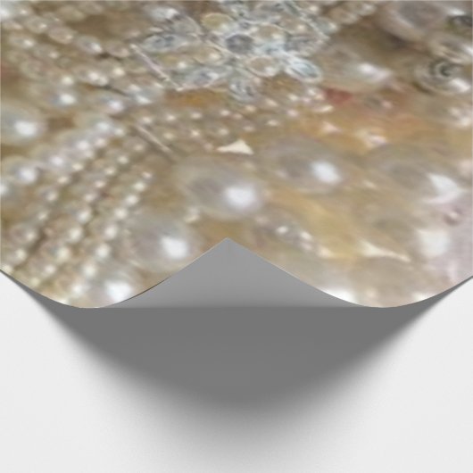 Perlpapier Geschenkpapier (Ecke)