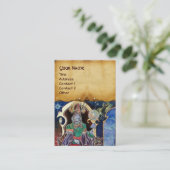 Perlpapier NEUROMANCER Visitenkarte (Stehend Vorderseite)