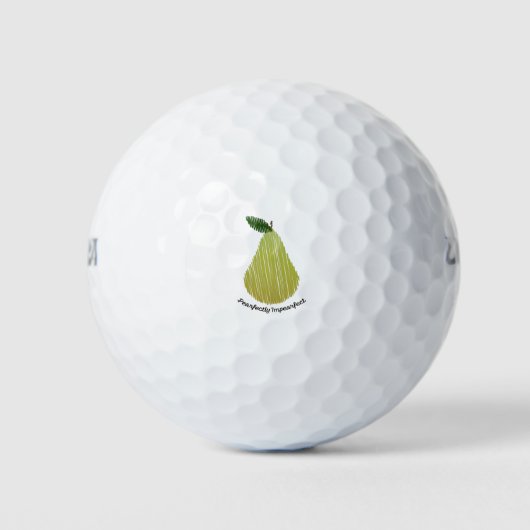 Perlpech Golfball (Vorderseite)