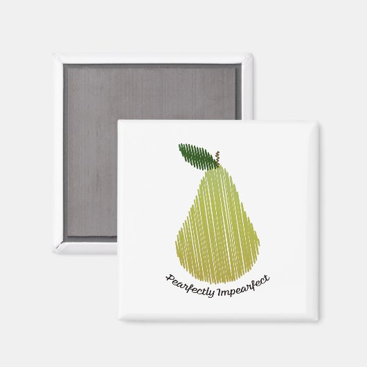 Perlpech Magnet (Vorderseite/Rückseite)