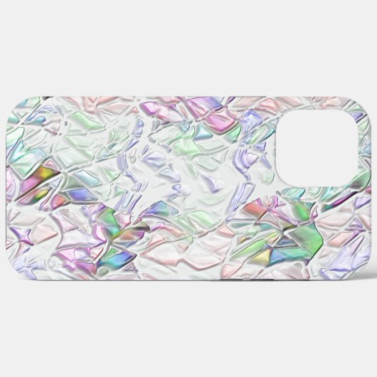 Perltöne oder farbige, in Creme gemischte Stücke Case-Mate iPhone Hülle (Rückseite (Horizontal))