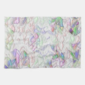 Perltöne oder farbige, in Creme gemischte Stücke Geschirrtuch (Horizontal)