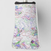 Perltöne oder farbige, in Creme gemischte Stücke Golf Headcover (Rotieren 90)