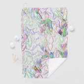 Perltöne oder farbige, in Creme gemischte Stücke Golfhandtuch (Insitu)