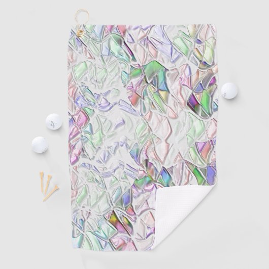 Perltöne oder farbige, in Creme gemischte Stücke Golfhandtuch (Insitu)