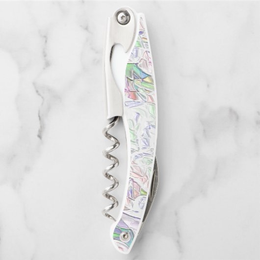 Perltöne oder farbige, in Creme gemischte Stücke Kellnermesser (Vorderseite)