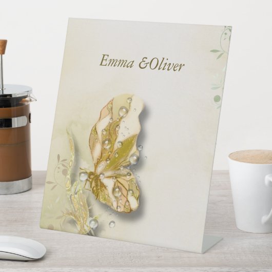 Perltropfen Sockelschild (In Situ)