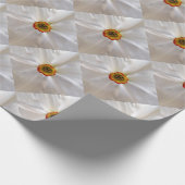 Perlweiße Narzisse Geschenkpapier (Ecke)