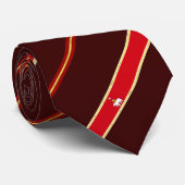 Perm-Streifen-Flagge Krawatte (Gerollt)