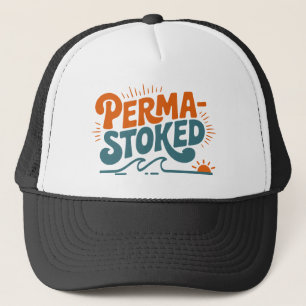 Perma-Stoked Wellen Truckerkappe