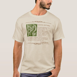 Permaculture - eine Definition (1) T-Shirt