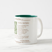 Permaculture - eine Definition (1) Zweifarbige Tasse (VorderseiteRechts)