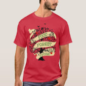 Permaculture Food Forest Orchard Gardene T-Shirt (Vorderseite)