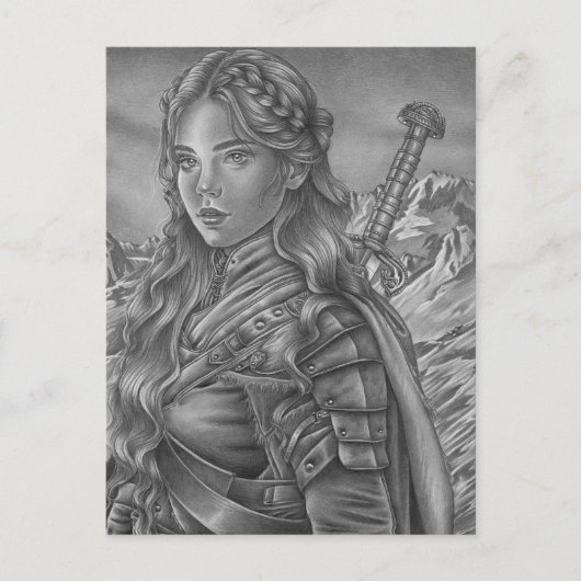 "Permafrost" postacrd Feiertagspostkarte (Vorderseite)