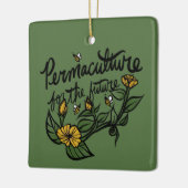 Permakultur für die Zukunft Keramikornament (Links)