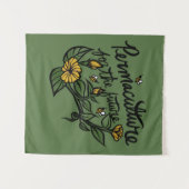 Permakultur für die Zukunft Wandteppich (Vorderseite (Horizontal))