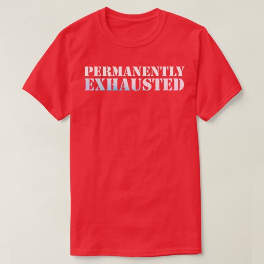 permanent ausgestoßen T-Shirt (Design vorne)