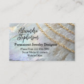 Permanent Jewelry Designer Consultant Visitenkarte (Vorderseite)