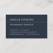 Permanent Makeup Office Appointment Reminder Terminkarte (Vorderseite)
