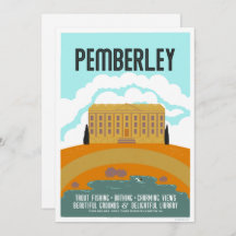 Permberley Vintage Travel Poster